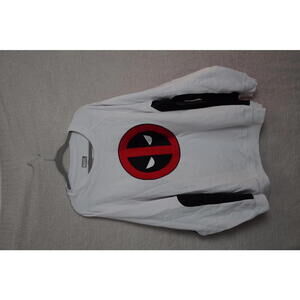 Marvel Deadpool Men's Sweatshirt 3XL White Black